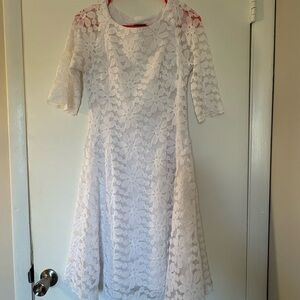 Rabbit Rabbit Rabbit White Lace Dress